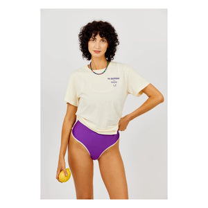 a.p - Tequila organic cotton T-shirt | Ecru