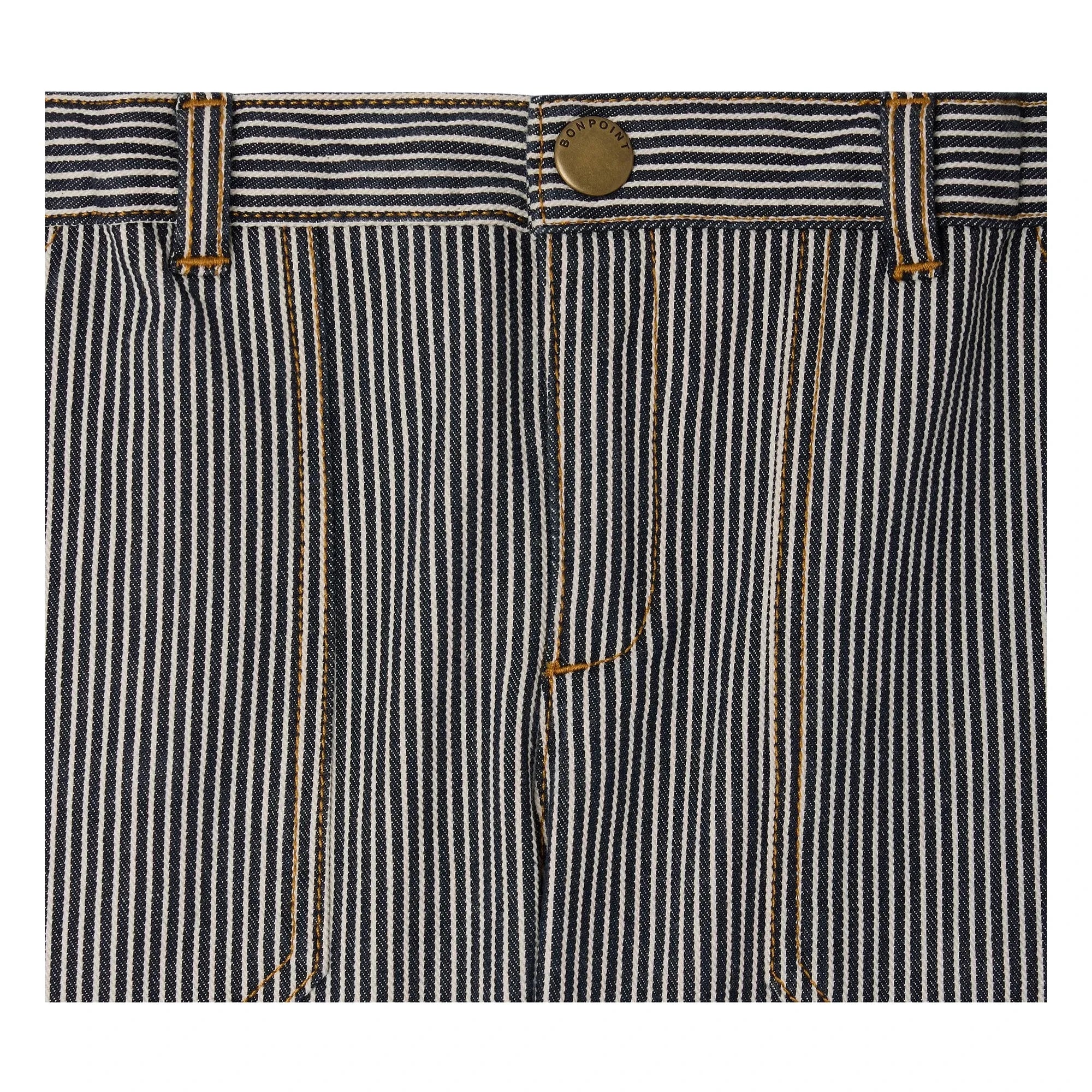 Bonpoint - Levon Organic Cotton Shorts | Gray