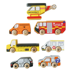 Le Toy Van - Kurtarma araçları - 7'li set