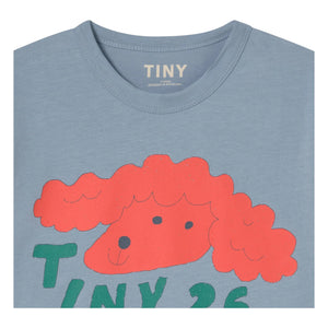 Tinycottons - Tiny 26 Organic Cotton T-Shirt | Gray Blue