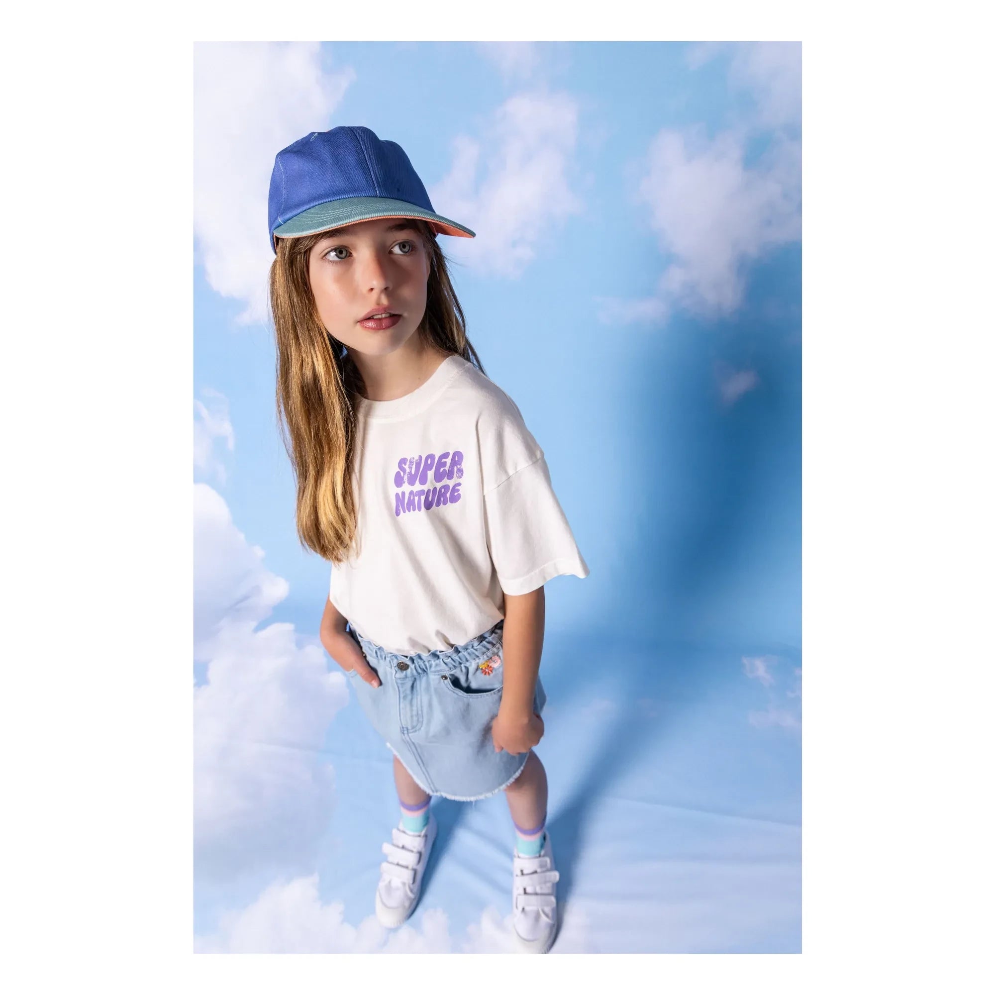 Hundred Pieces - Luna organic cotton T-shirt | Off-white