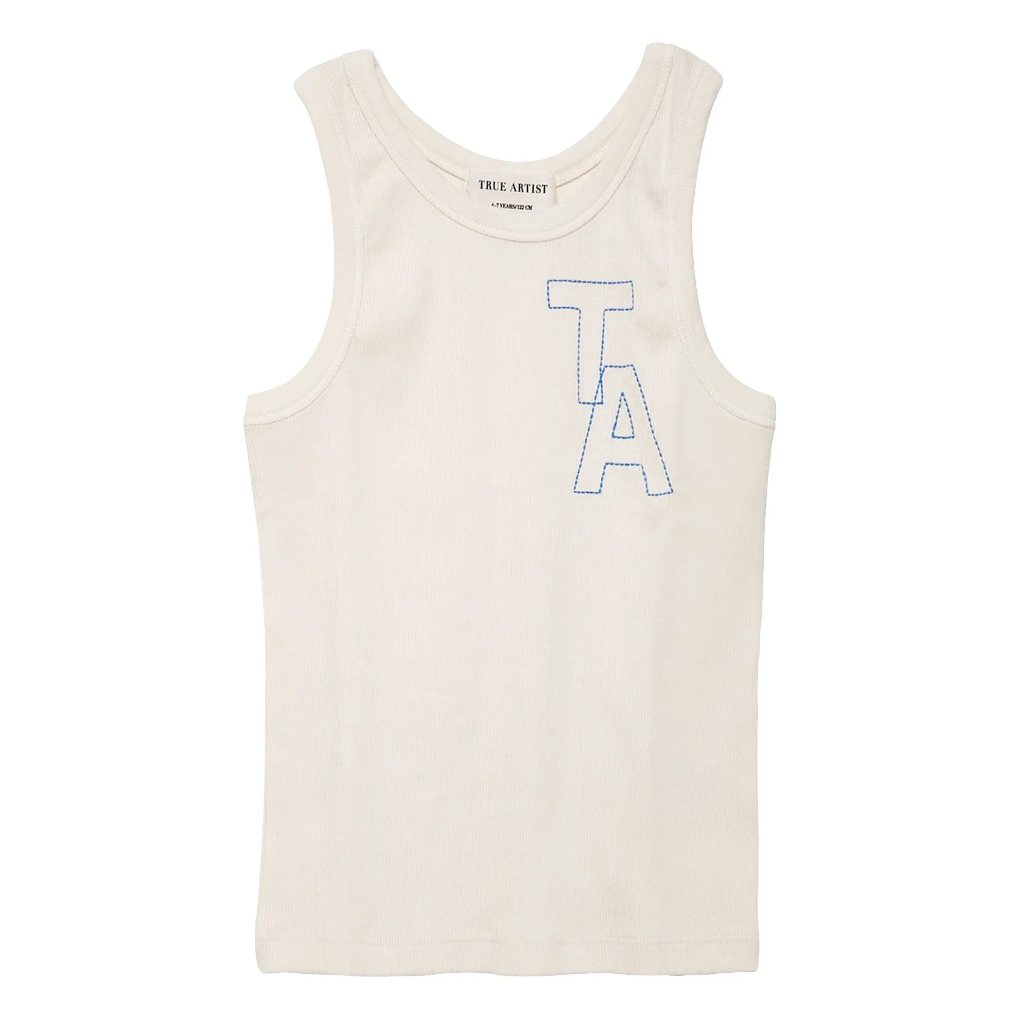 True Artist - Striped Tank Top No.20 | Ivory