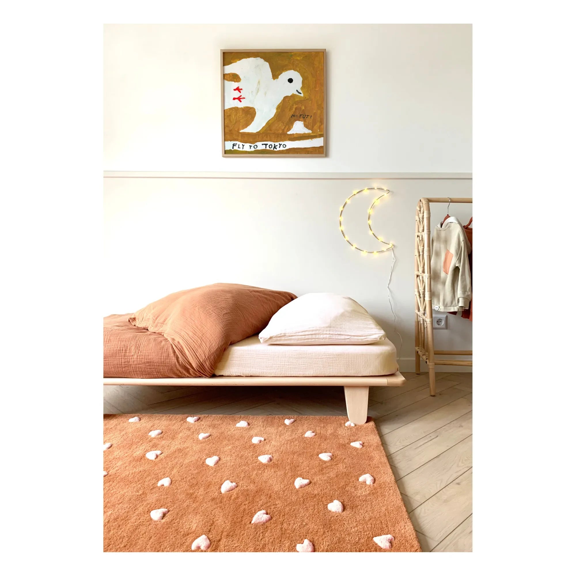 Maison Deux - Wool Heart Rug | Brown