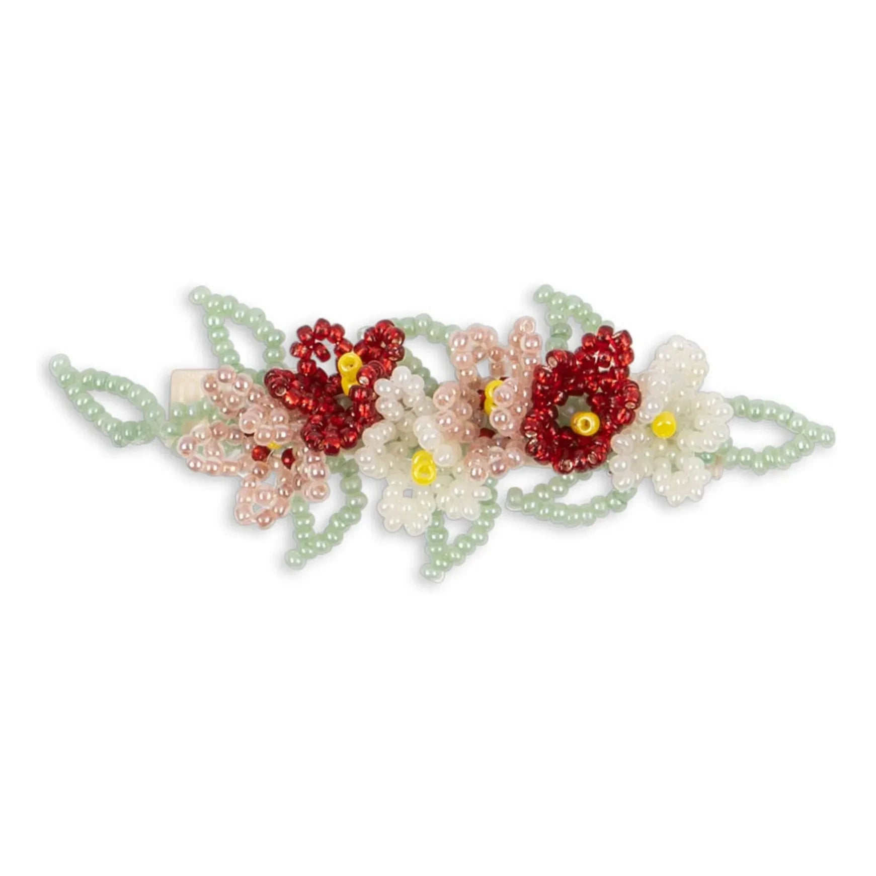 Konges Sløjd - Floral hair clip | Green water