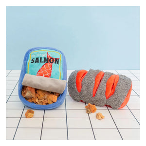 The Furry Folks - Tin Salmon Carving Toy