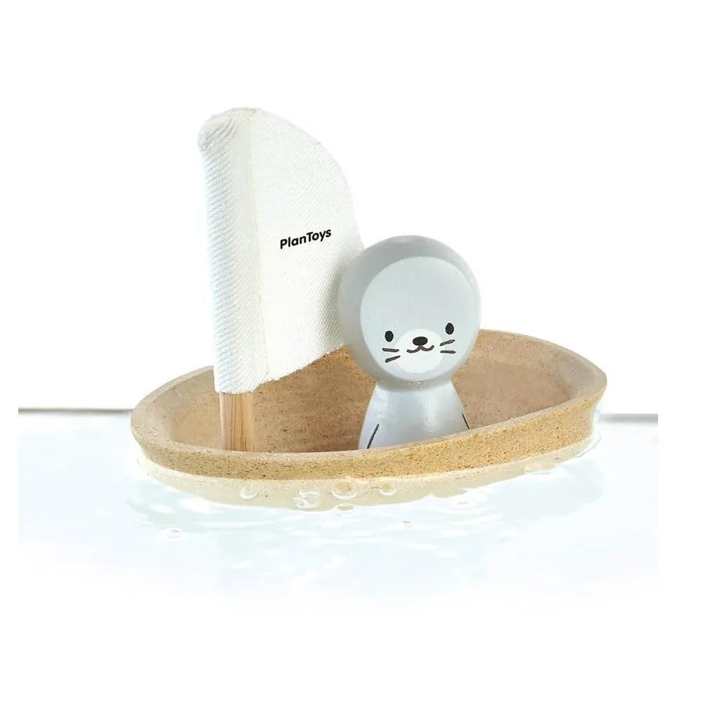Plan Toys - Yüzen Bebek Fok Botu