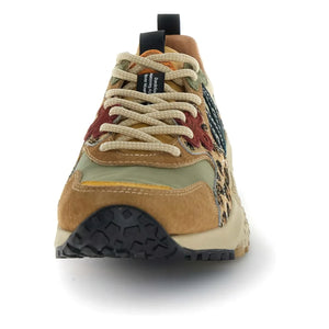Flower Mountain - Solin Suede and Nylon Sneakers | Brown