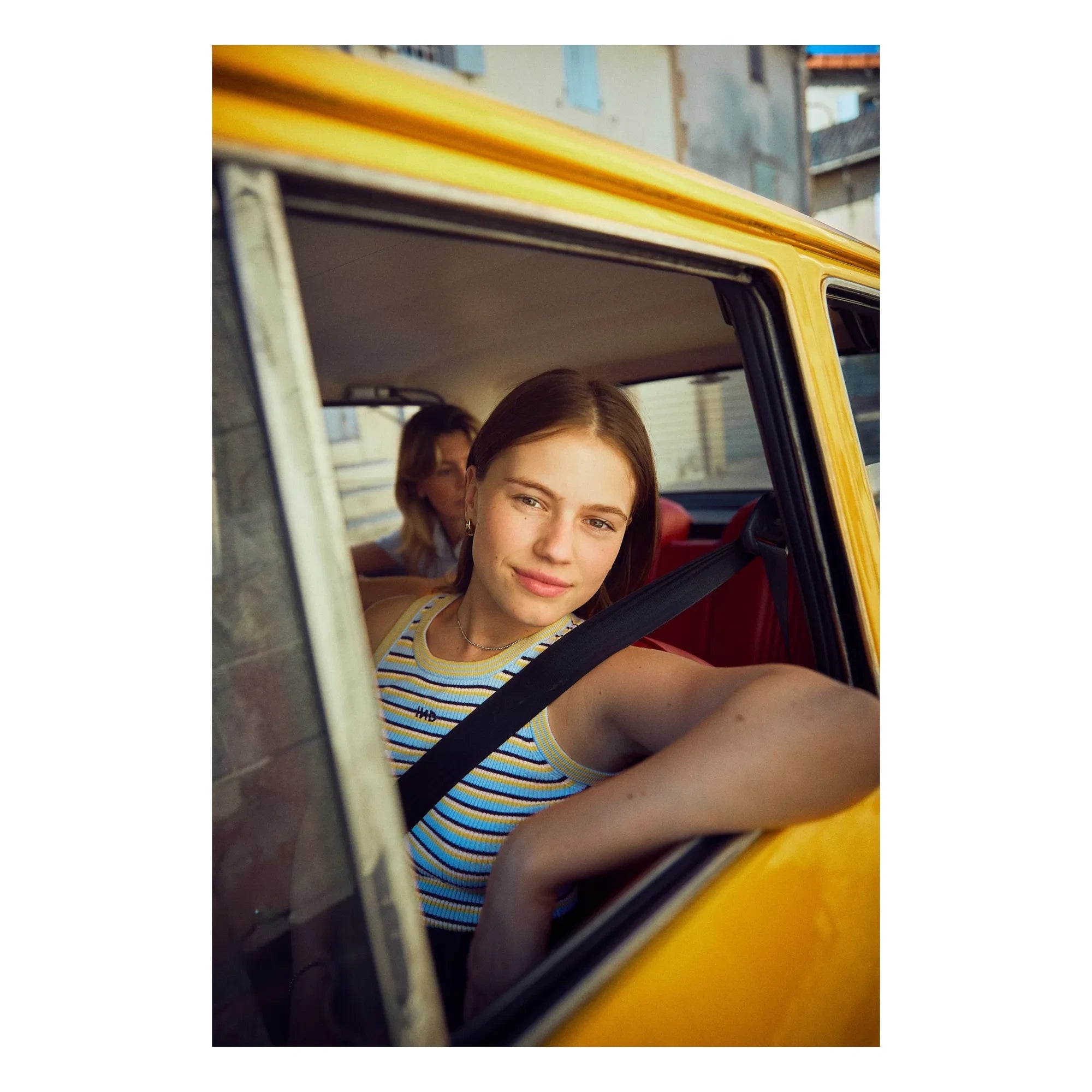 Indee - Venerdi Striped Tank Top | Light Blue