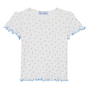 Tartine et Chocolat - Short Floral Pajama | Ivory