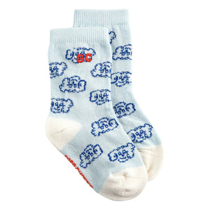 Bobo Choses - 2 Pairs of Organic Cotton Dog Socks | Light Blue