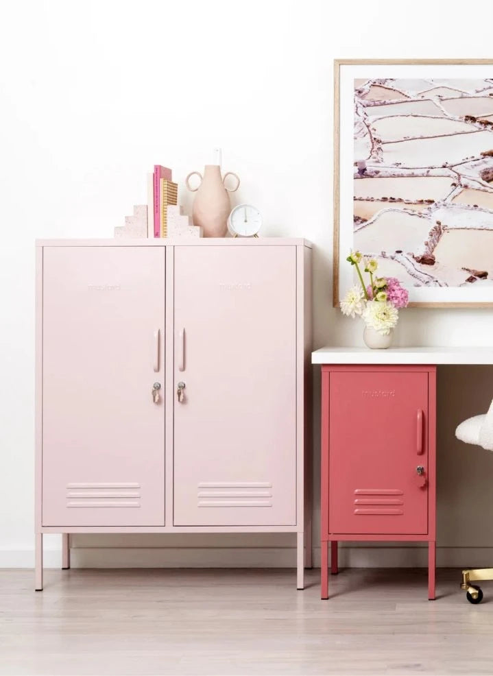 Mustard Made - Midi Metal Storage Unit | Blush
