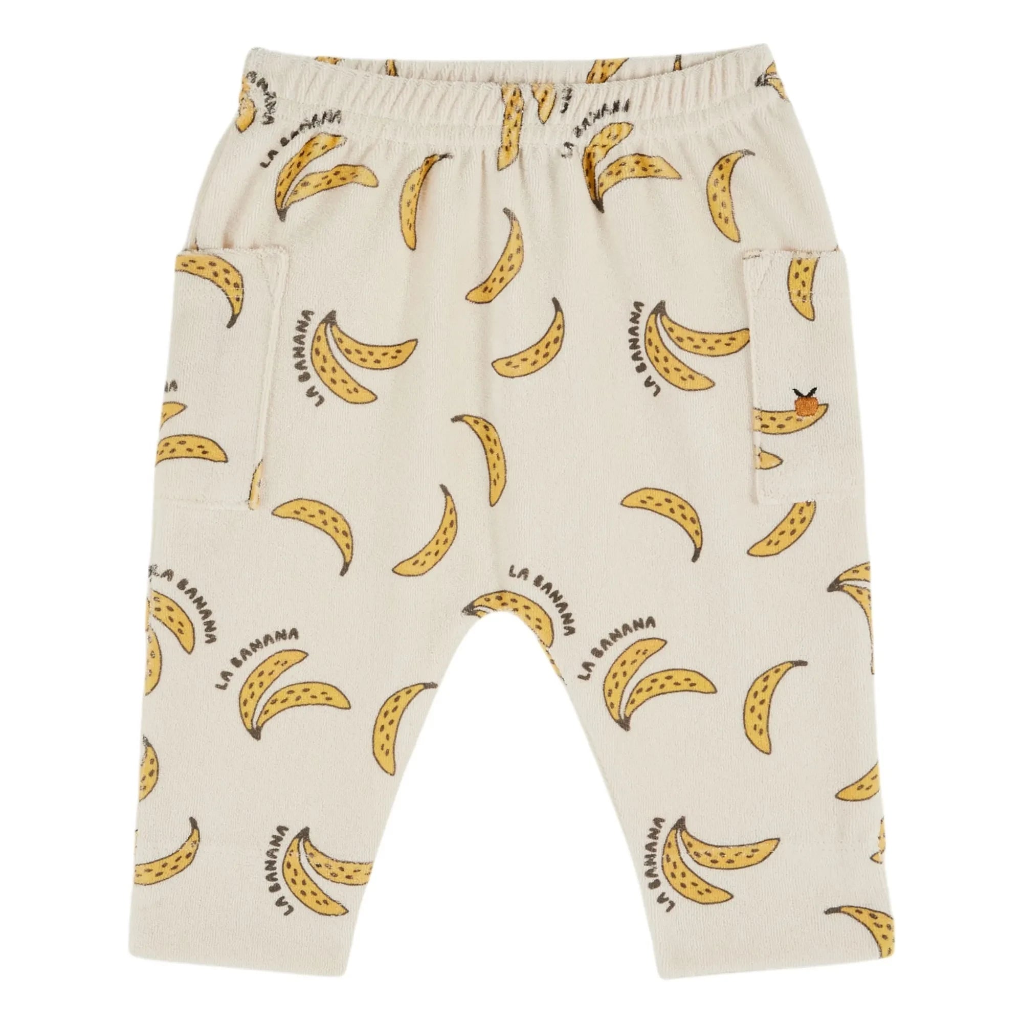 Emile et Ida - Organic Cotton Banana Sarouel Pants | Cream