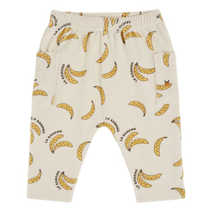 Emile et Ida - Organic Cotton Banana Sarouel Pants | Cream