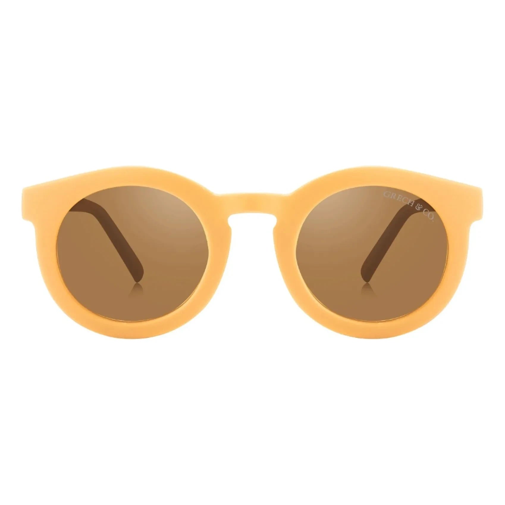 Grech & Co - Classic Polarized Natural Fiber Sunglasses | Yellow