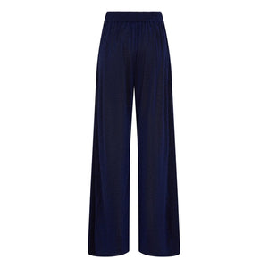 Momoni - Aspen Metallic Pants | Navy Blue