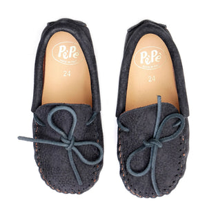 Pèpè - Black Suede Loafers