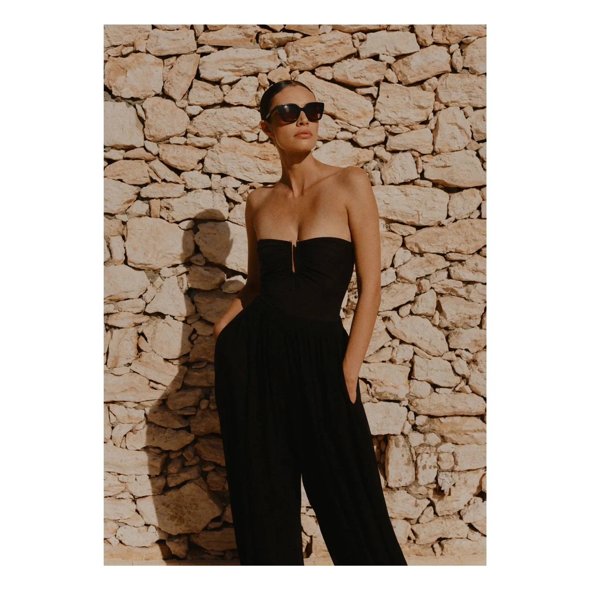 Vanessa Sposi - Le Loop Metal One-Piece Swimsuit | Black