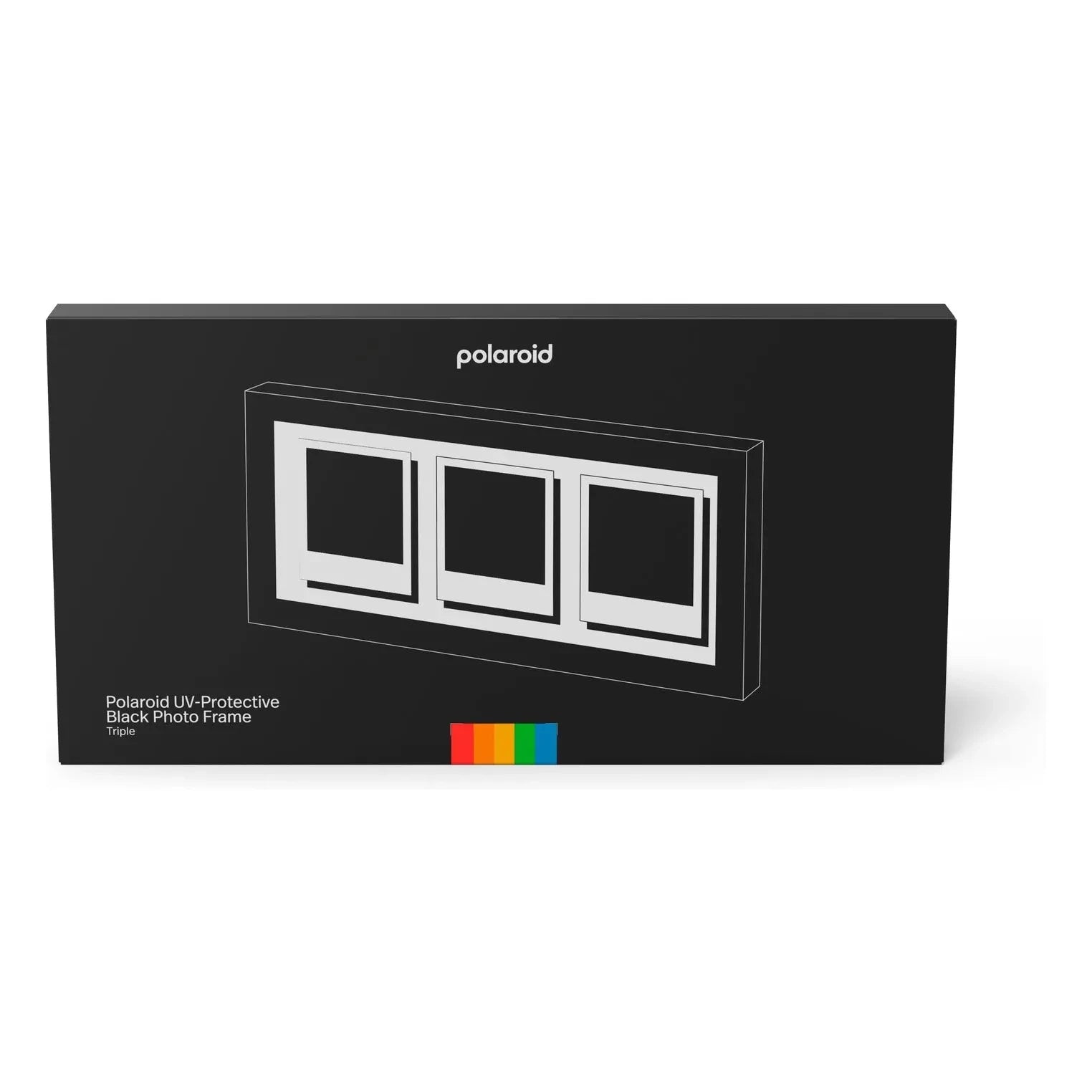 Polaroid - Photo Frame for Three Polaroids | Black