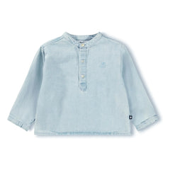 Molo - Enoz Denim Organic Cotton Shirt | Indigo Blue