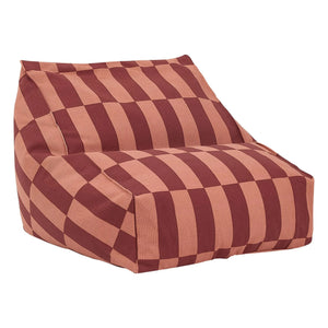 Nobodinoz - Vibes Puff Armchair | Red