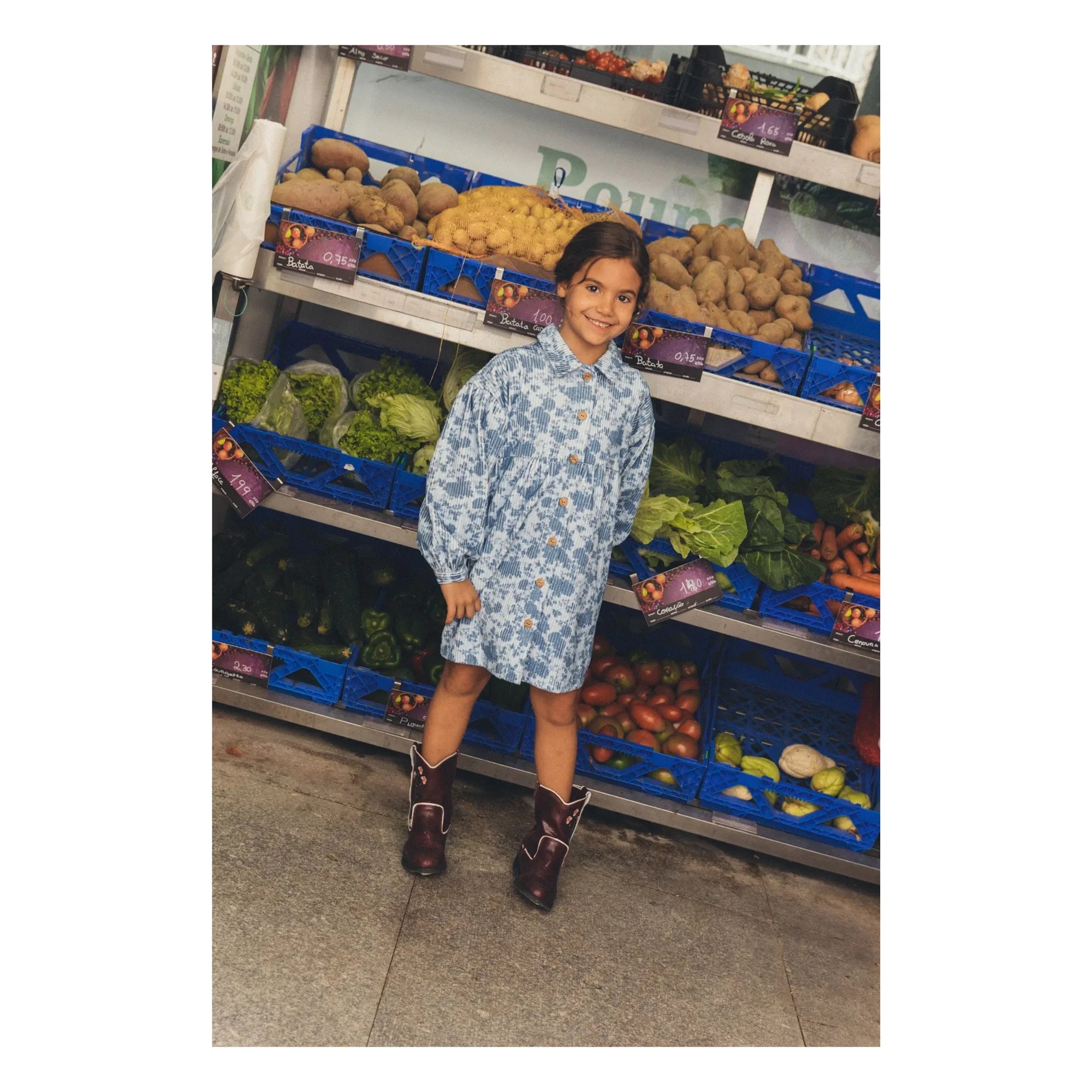 Favorite People - Bakery Kadife Elbise | Mavi