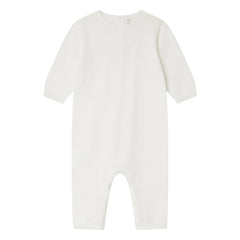 Bonpoint - Tilouana Organic Cotton Romper | White