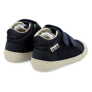 Bonton - Double Scratch Denim Smoothie Easy Sneakers | Night Blue