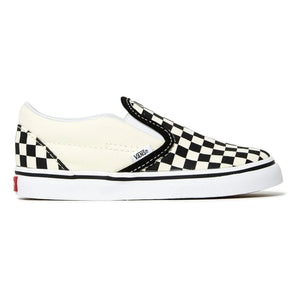 Vans - Checkerboard Classic Slip-On Shoes | White