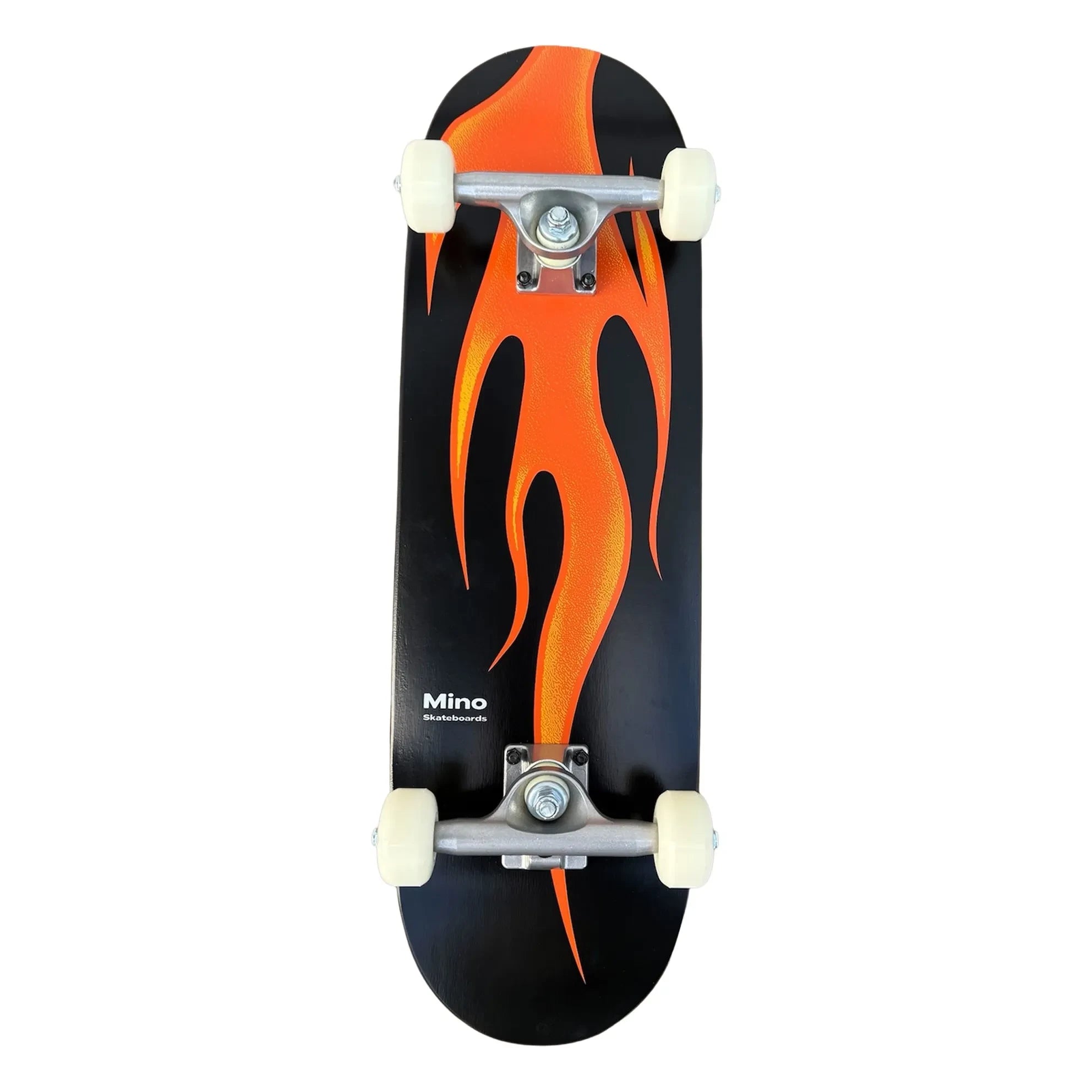 Mino Skateboards - Sunny Flame Skateboard | Black