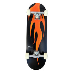 Mino Skateboards - Sunny Flame Skateboard | Black