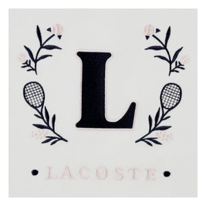 Lacoste - T-shirt with L Contrast Collar Organic Cotton | Off-White
