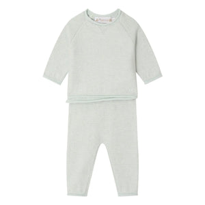 Bonpoint - Organic Cotton Loan T-Shirt and Leggings Set | Gray