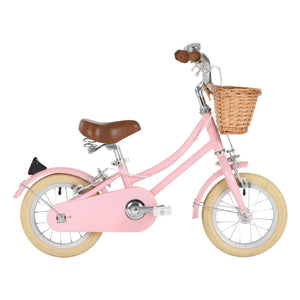 Bobbin - Gingersnap 12" Kids' Bike | Pale Pink