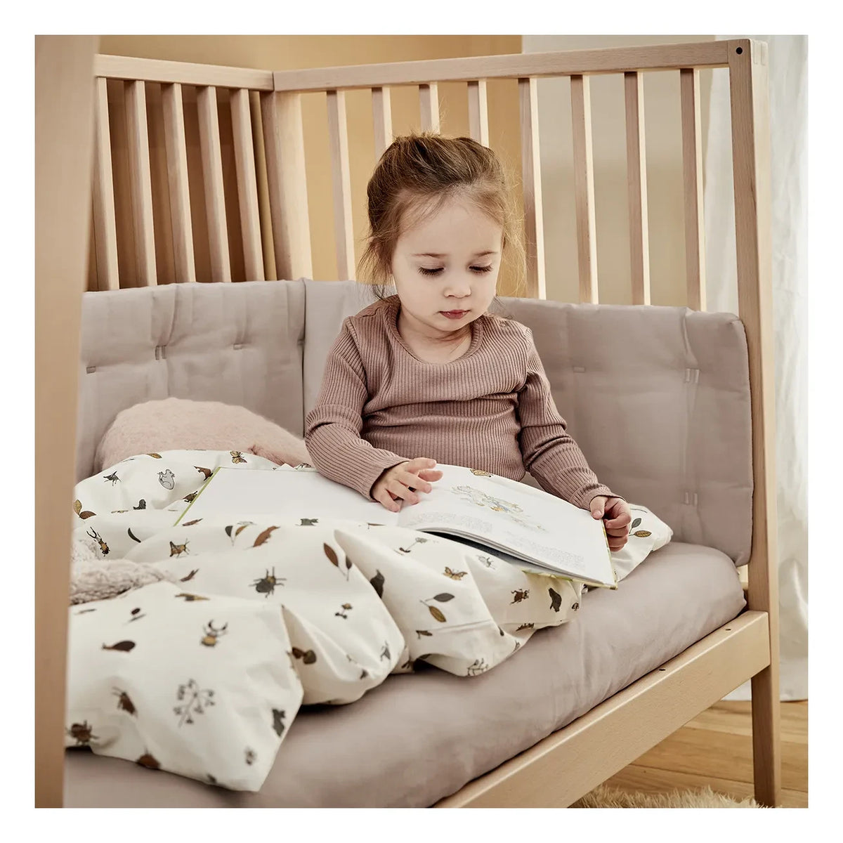 Leander - Organic Cotton Fitted Sheets - 2 Pack | Beige