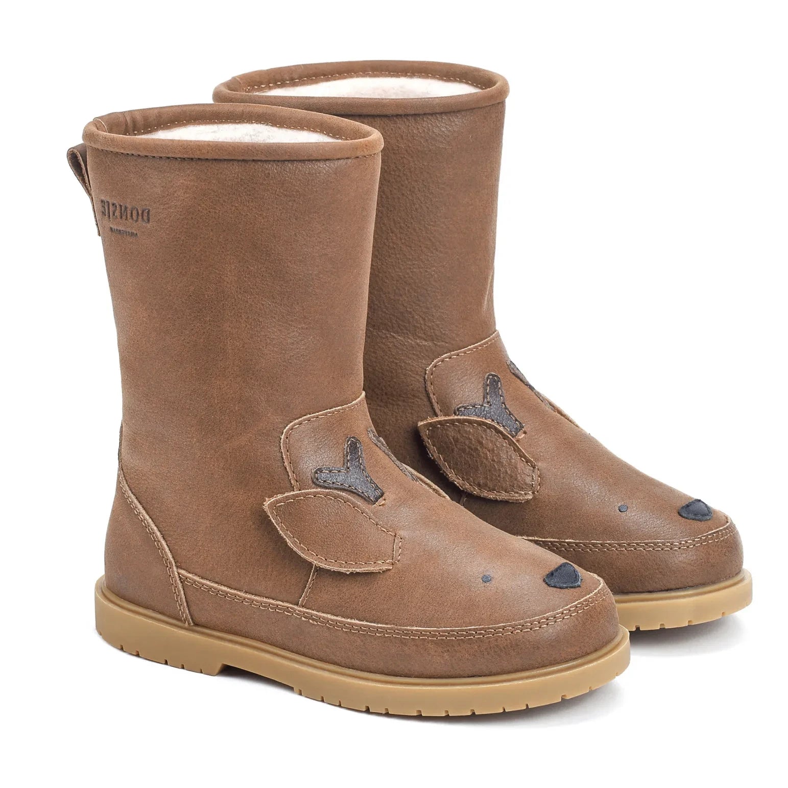 Donsje - Wadudu Fur-Lined Deer Boots | Earth Brown
