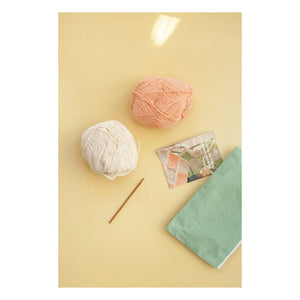 La Petite Épicerie - DIY Grandma's Squares Bag | Peach