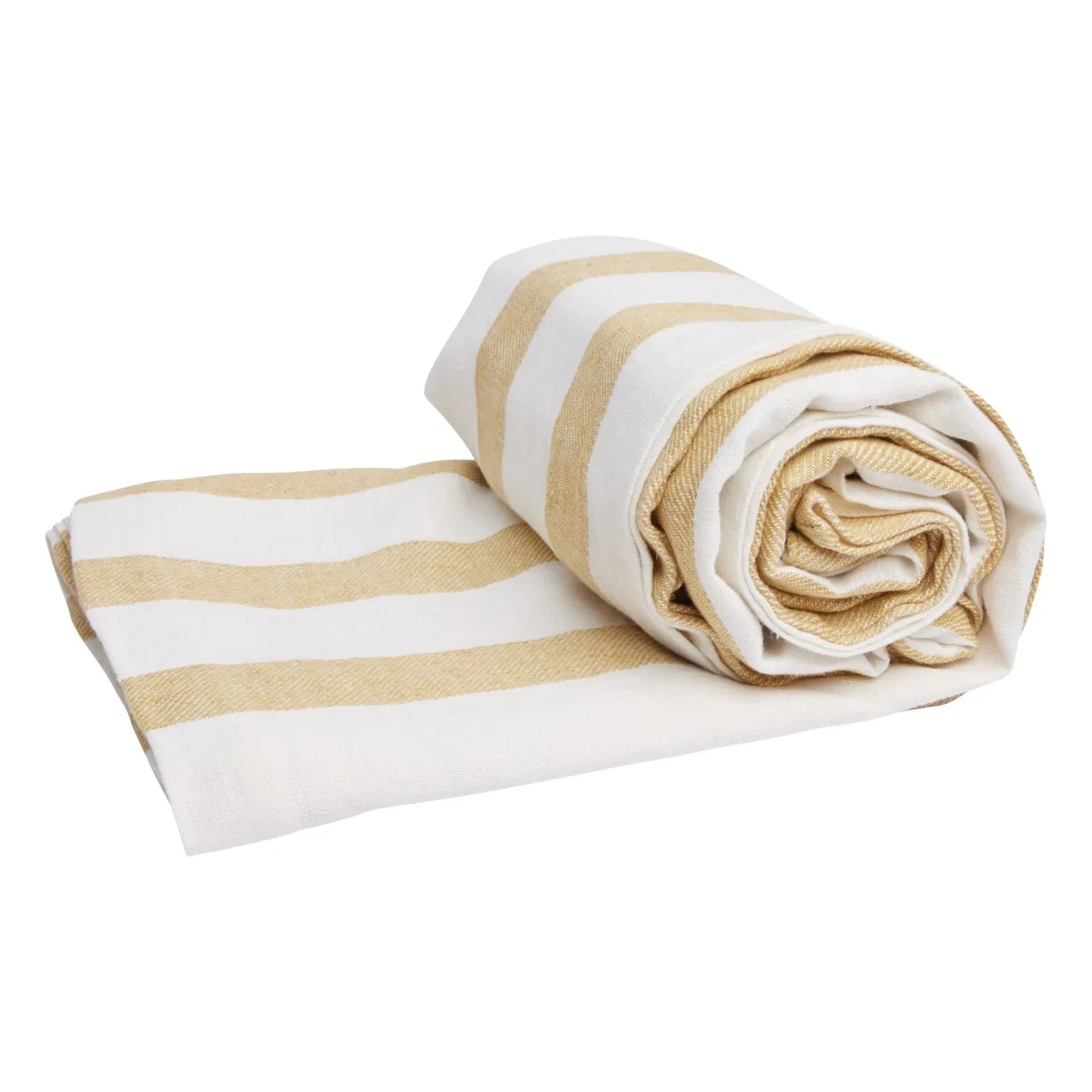 Gabrielle Paris - Bastide Linen Bedspread | Yellow Curry