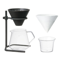 Kinto - Slow Coffee Cup Set - 4 Cups | Black