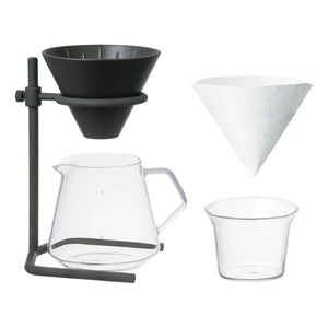 Kinto - Slow Coffee Cup Set - 4 Cups | Black