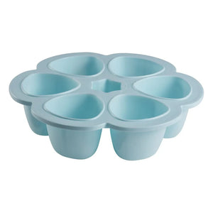 Béaba - Multi-Compartment Silicone Plate 6x150 ml | Turquoise
