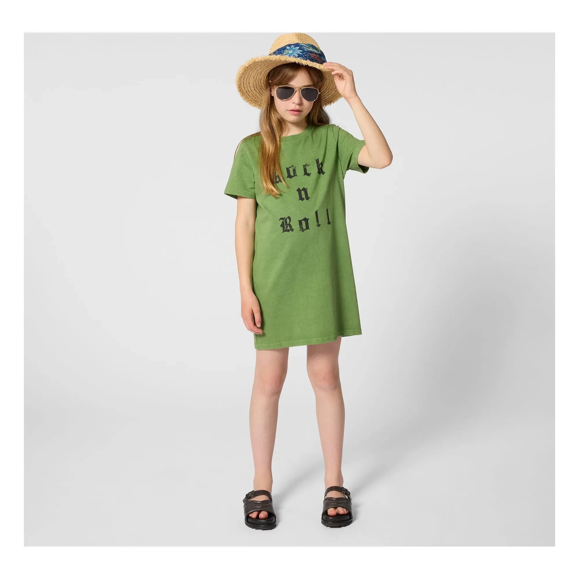 Zadig & Voltaire - Rock N Roll T-Shirt Dress | Green