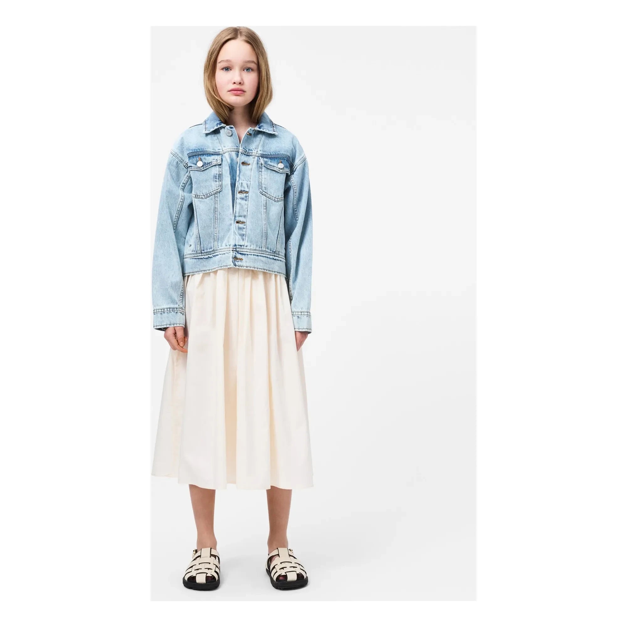 Molo - Corella Organic Cotton Dress | Ivory