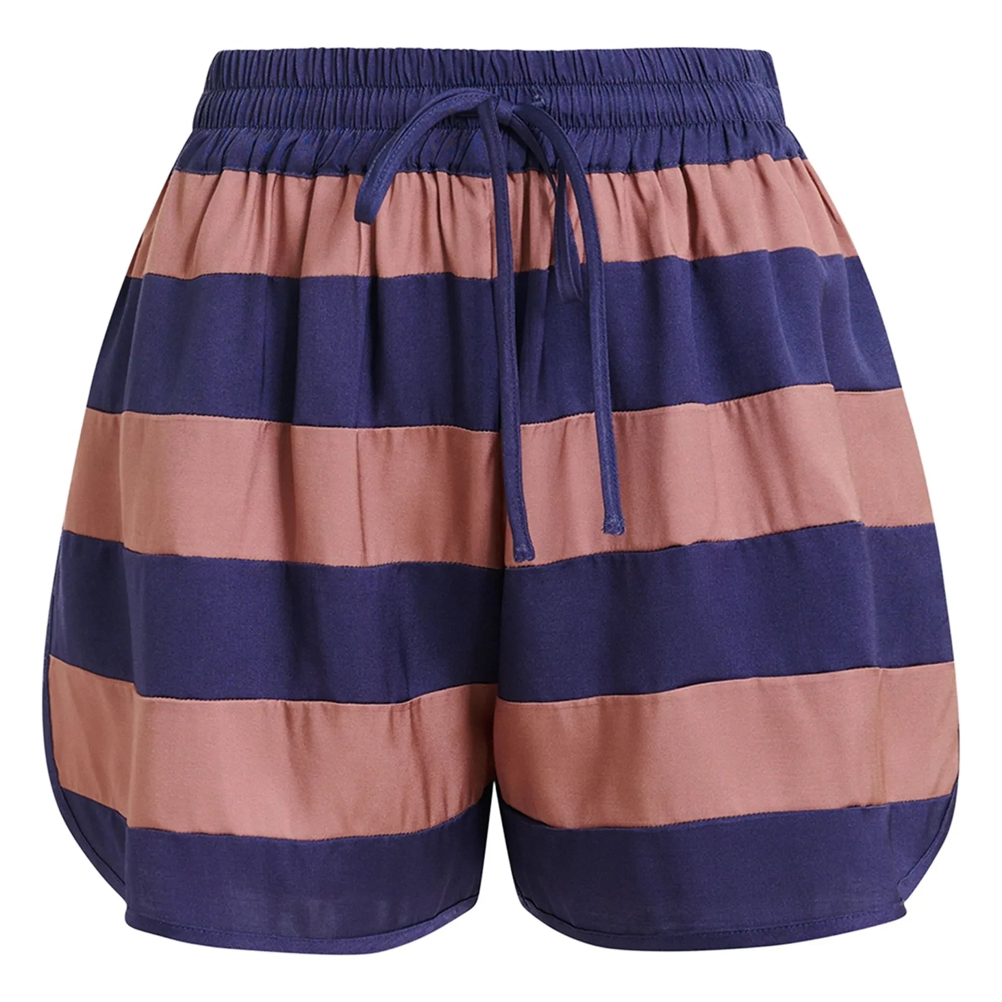 Essentiel Antwerp - Jalana Striped Shorts | Blue