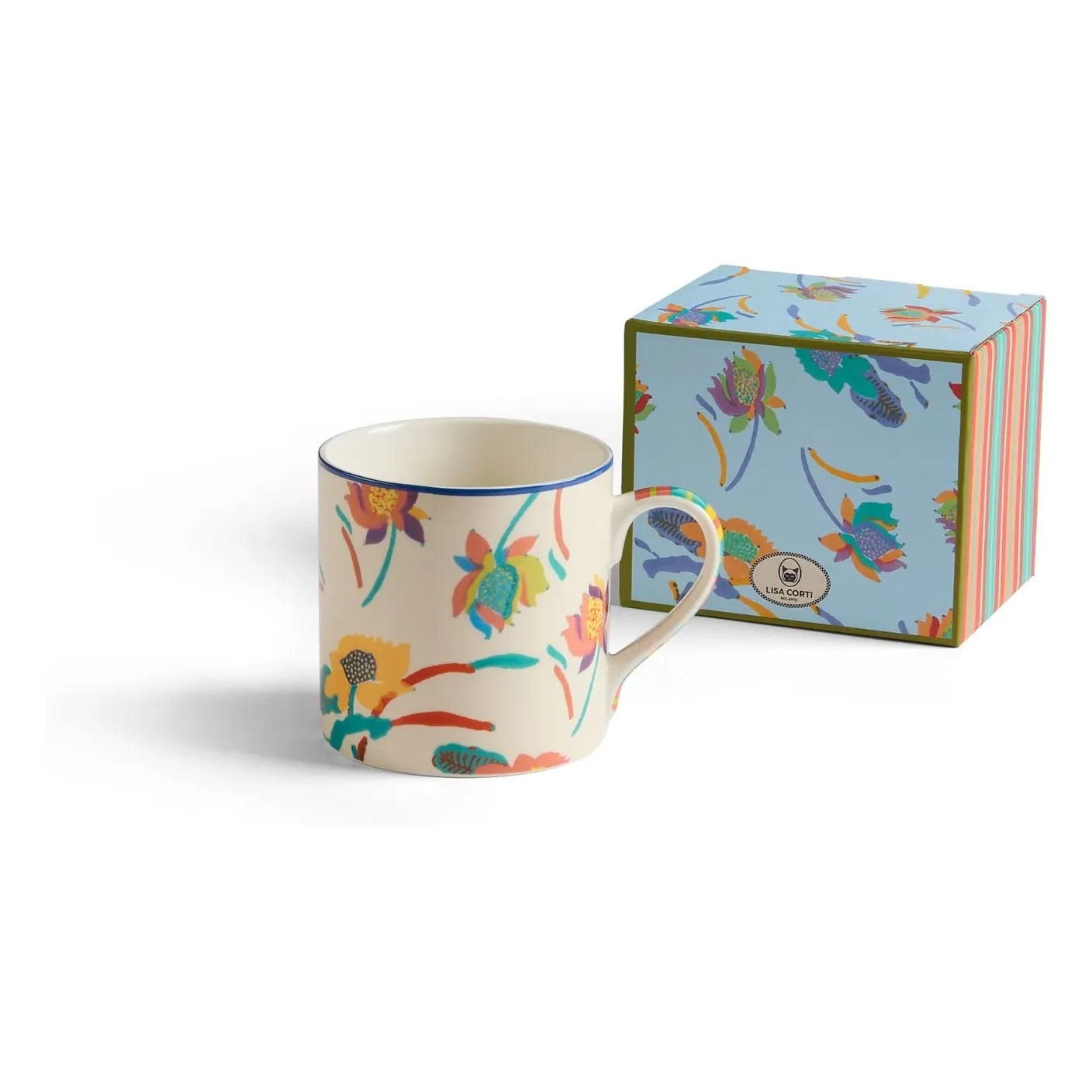 Lisa Corti - Japanese Porcelain Mug | Cream