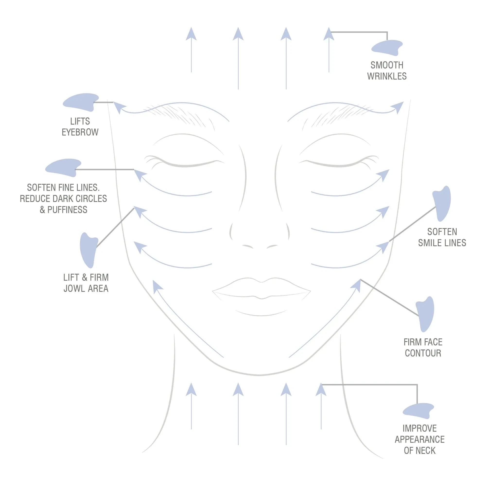 Odacité - Blue Sodalite Gua Sha