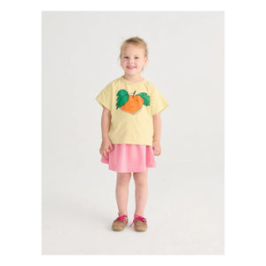 Bobo Choses - Orange Organic Cotton T-Shirt | Yellow