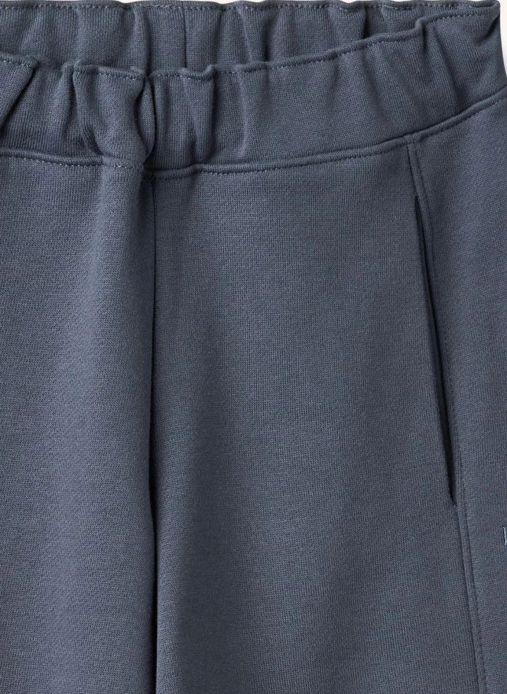 Wheat - Conrad organik pamuk jogger | Gri mavi