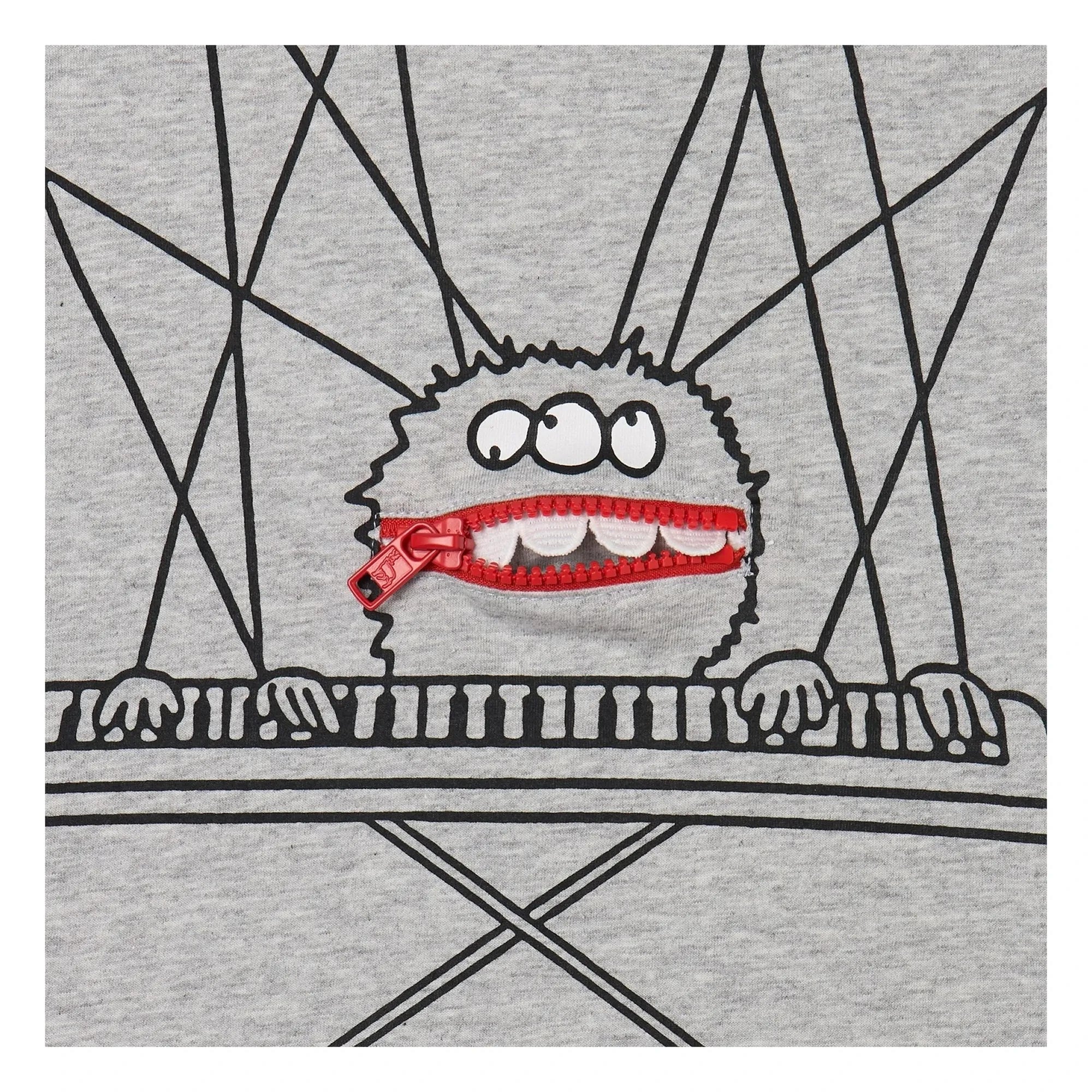 Stella McCartney Kids - Piano T-shirt Organic Cotton | Gray