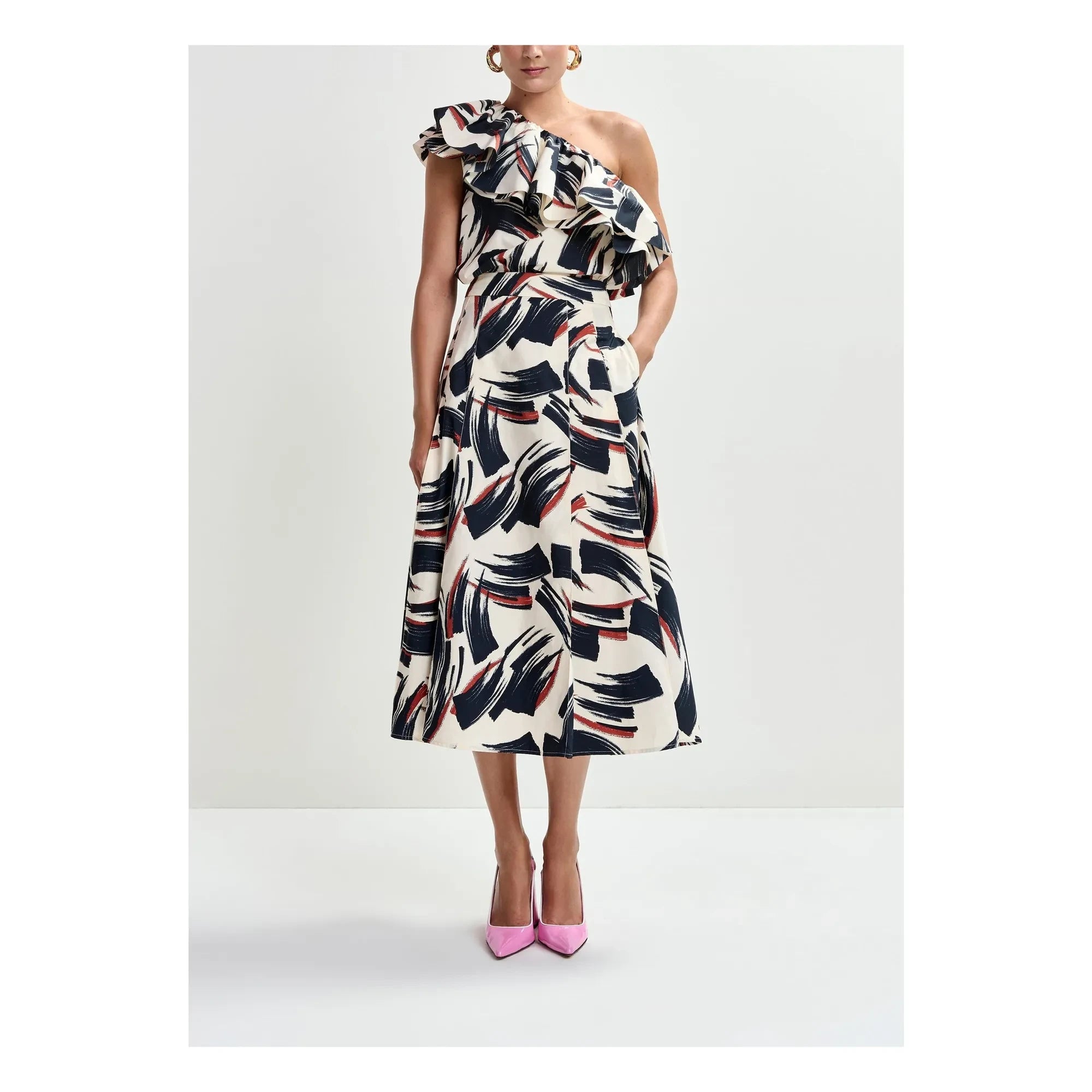 Essentiel Antwerp - Jaelyn Dress | Dark Red