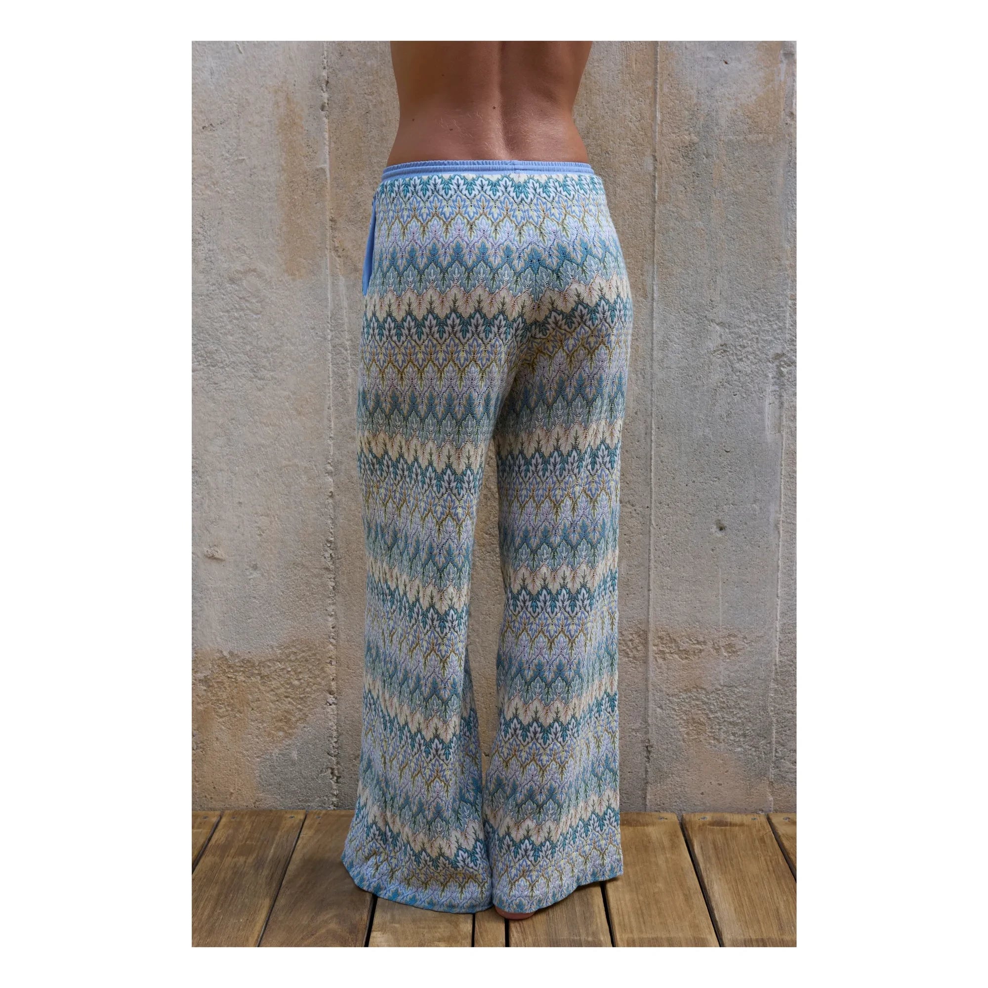 Baie Brune - Maud Knit Pants | Blue